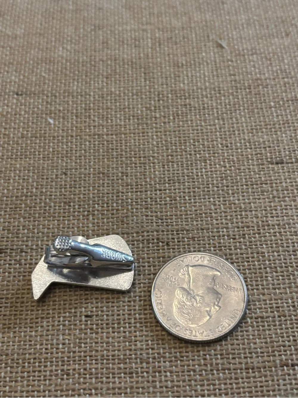 Vintage Swank Golf Club Head Tie Clip